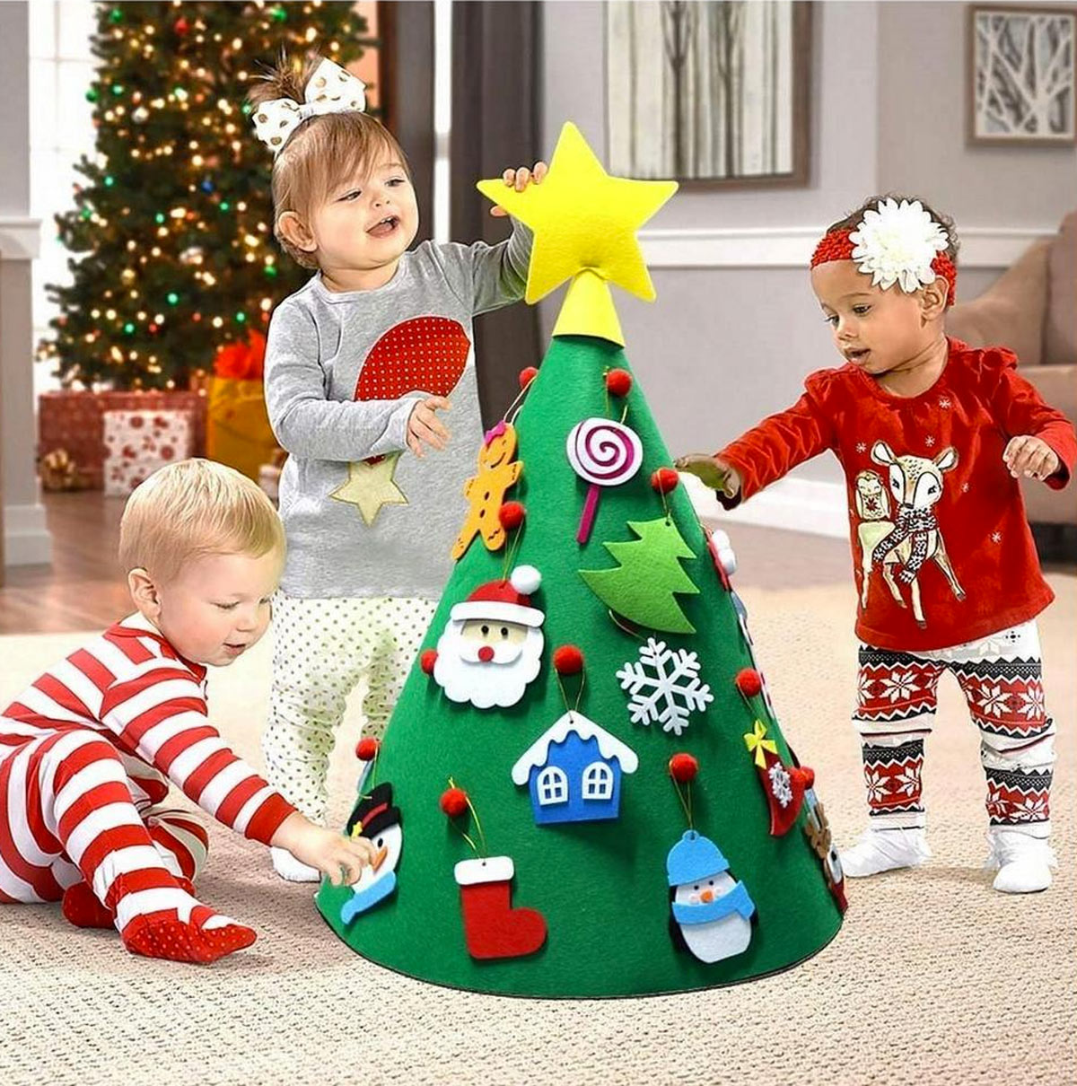 Un albero di Natale per i più piccoli
