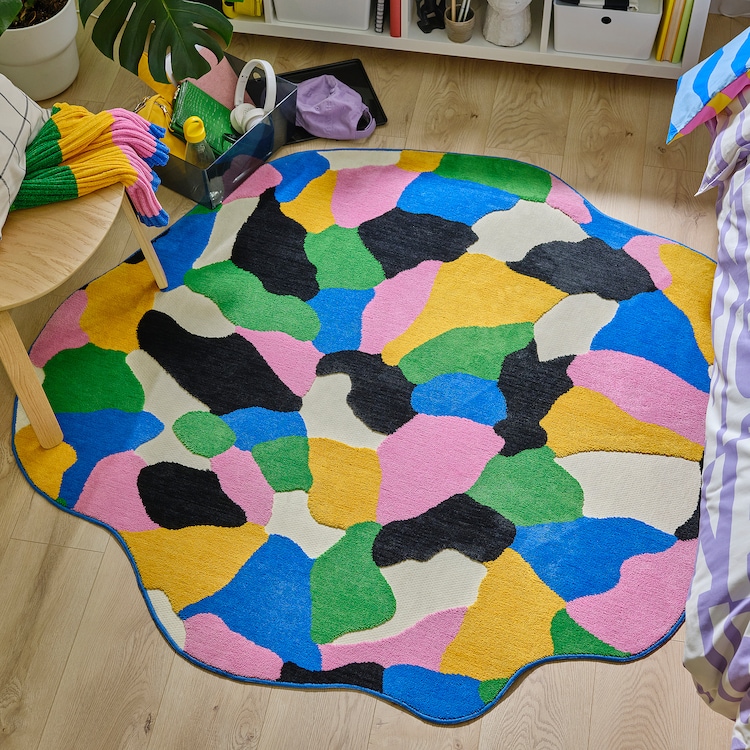 Tappeto IDROTTSHALL Multicolore Ikea