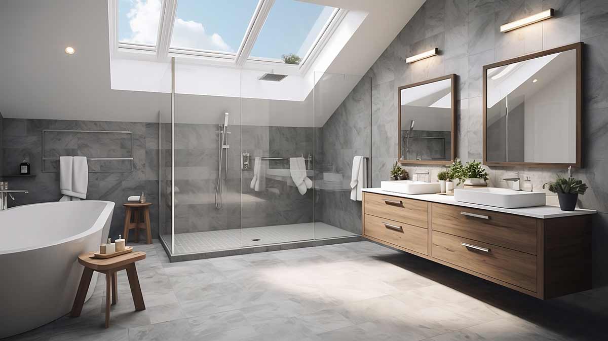 bagno grigio